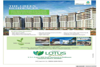 Nature knocks the door of your eco friendly homes at Green Lotus Saksham in Chandigarh